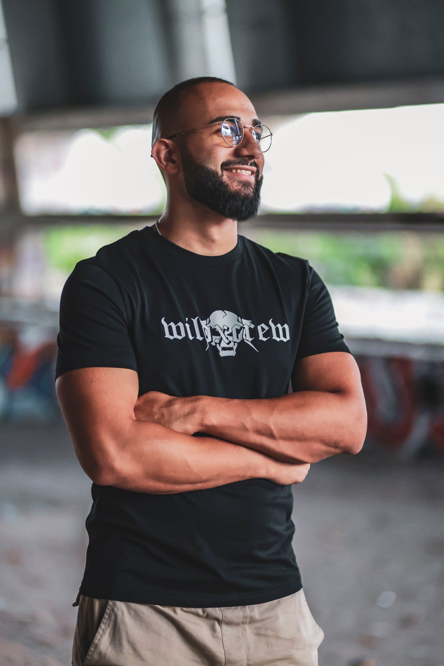 Black “Never Waste Talent” T-Shirt