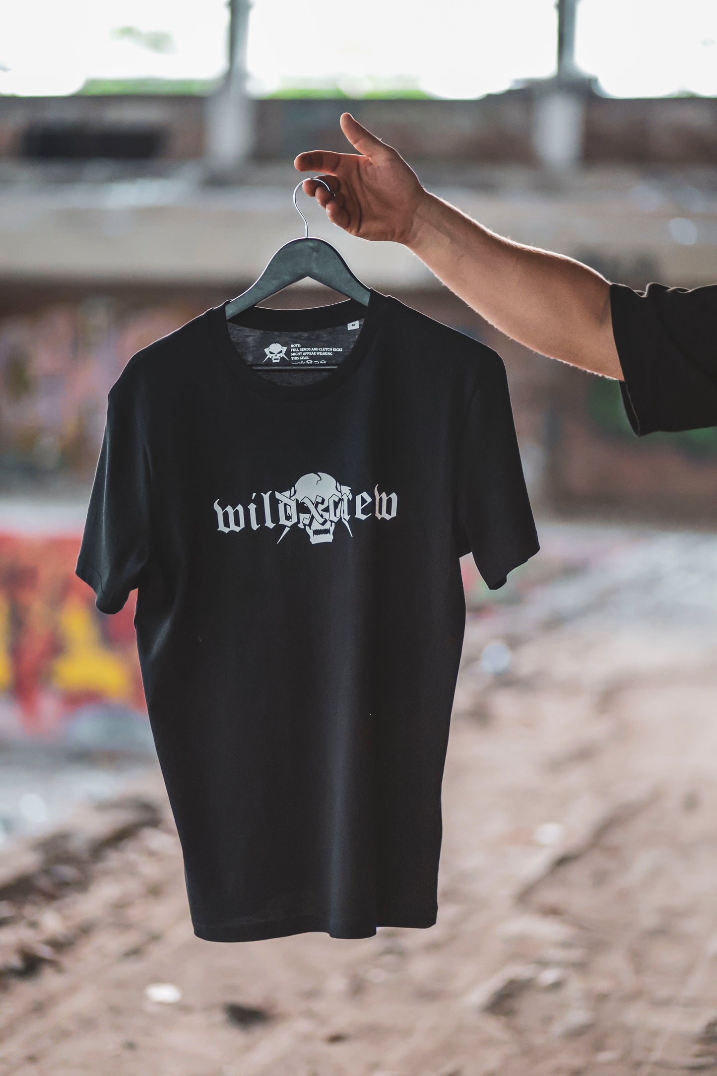 Black “Never Waste Talent” T-Shirt