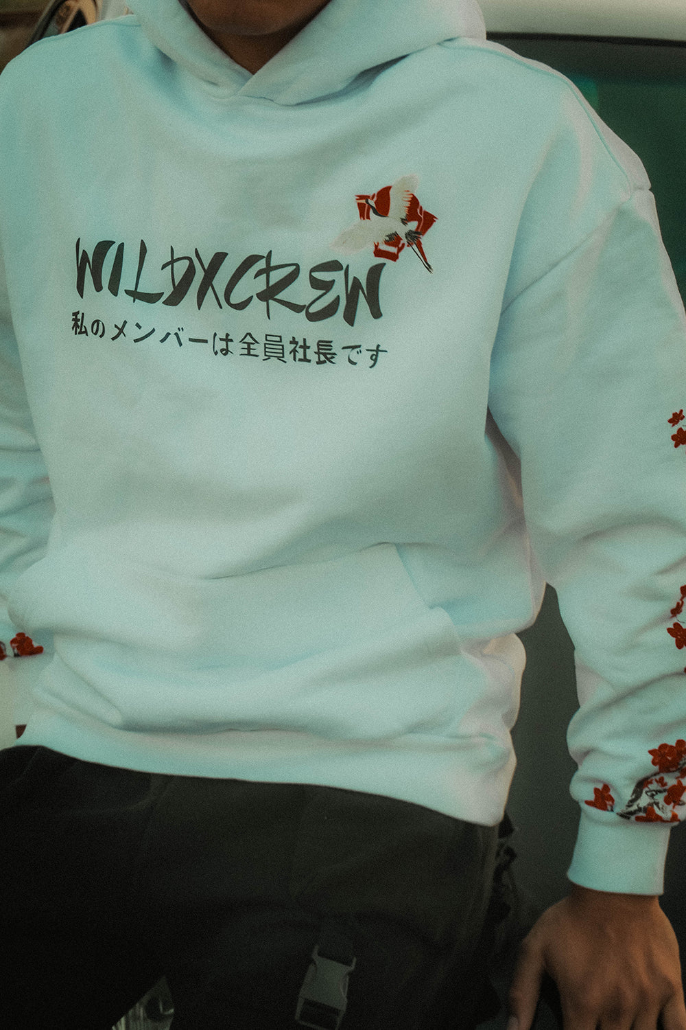 White "History Made on Streets" Hoodie